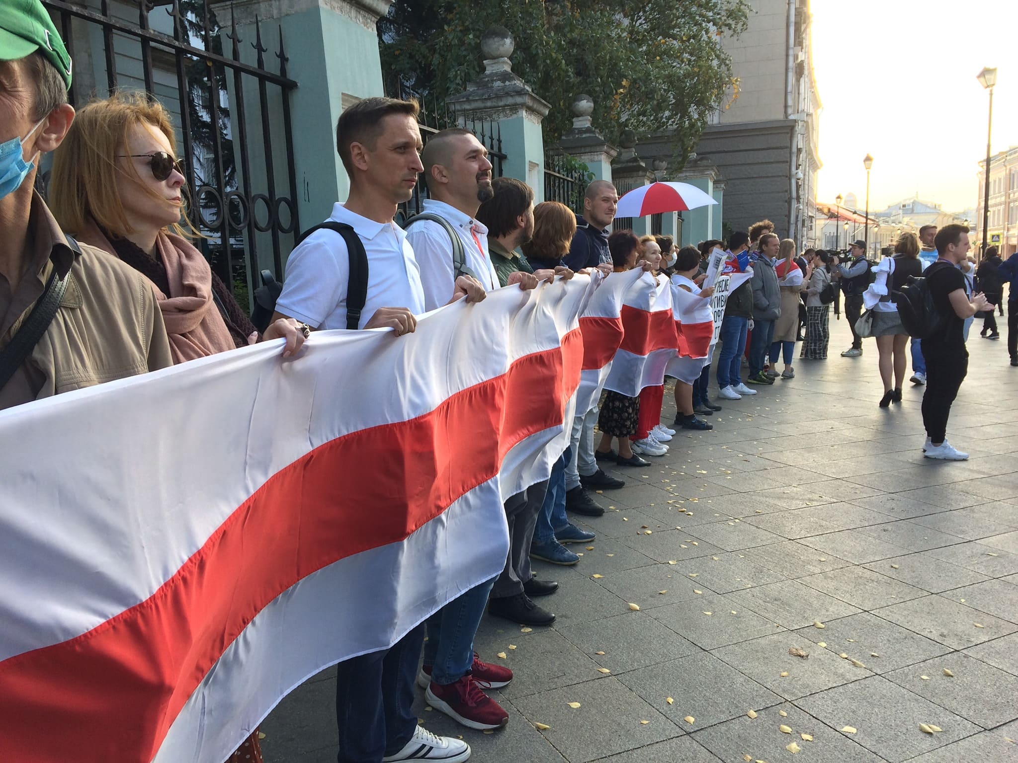 Российские гражданские организации выступили в поддержку граждан Беларуси